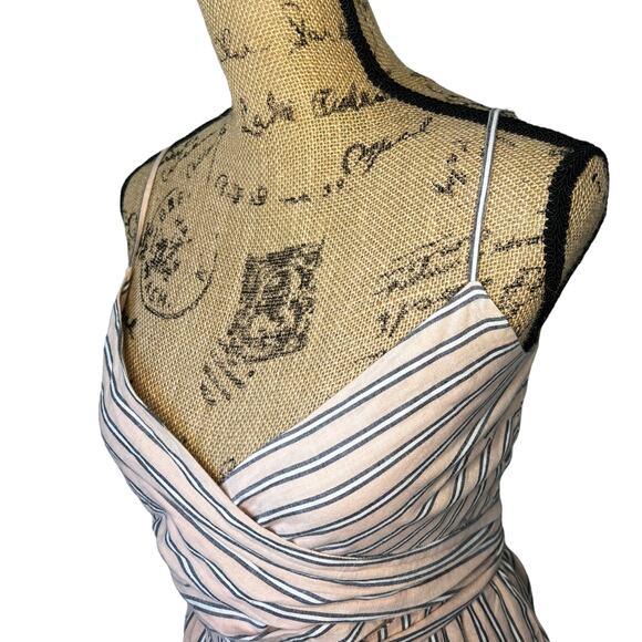 Saylor Striped Midi Dress XS - Picture 5 of 7